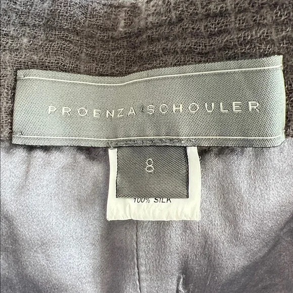 Proenza Schouler Metalic Lace Midi Skirt - Picture 2 of 12